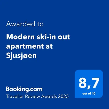 Modern Ski-in Out At * Sjusjoen