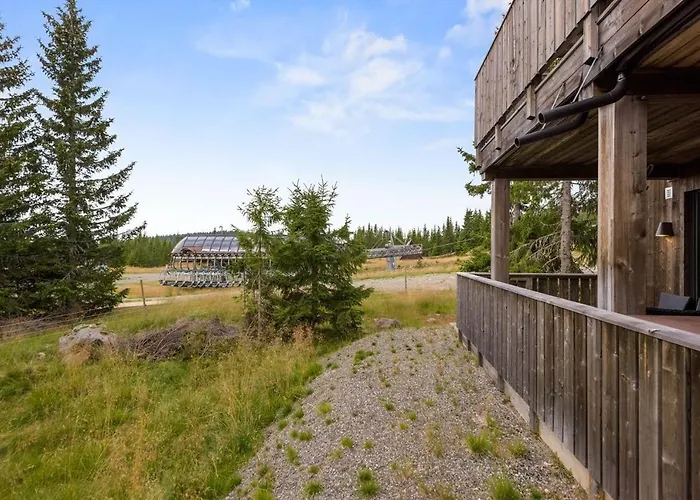 Modern Ski-in Out At Apartment Sjusjoen