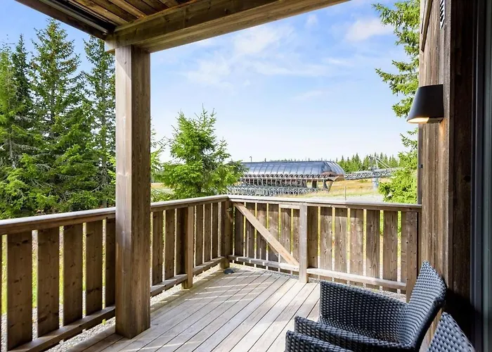 Modern Ski-in Out At Sjusjoen