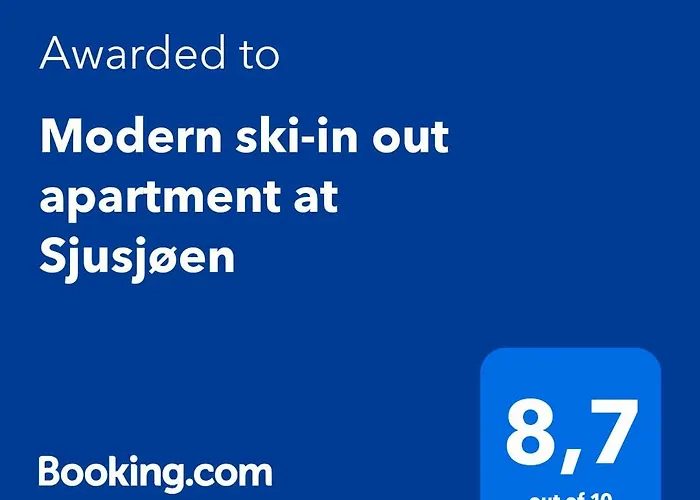 Modern Ski-in Out At * Sjusjoen